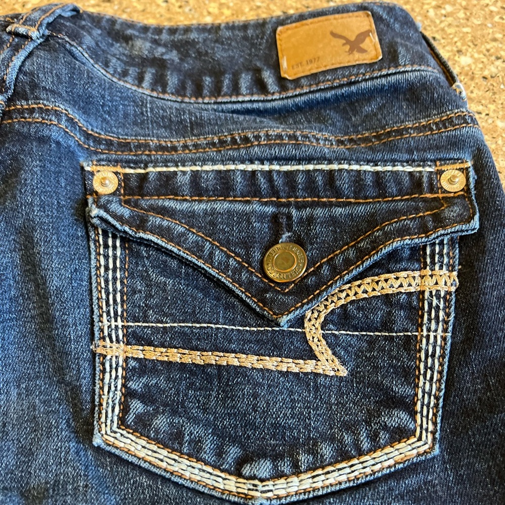 American Eagle Jeans Size 0 dark wash